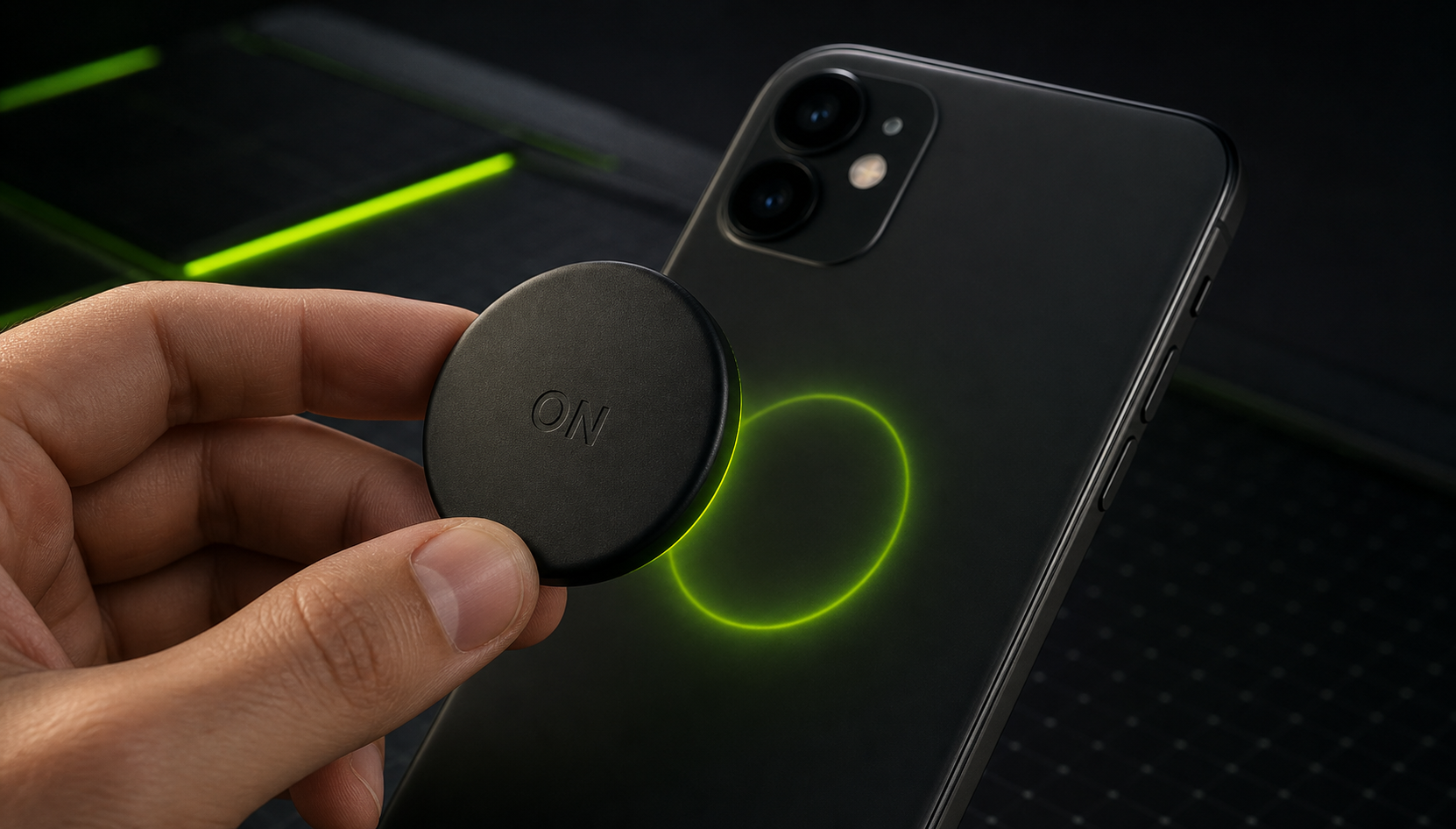 Aproximação NFC com tag ONTAG